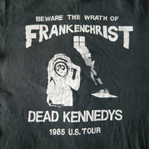 Vintage DEAD KENNEDYS 1985 FRANKENCHRIST TOUR T-Shirt