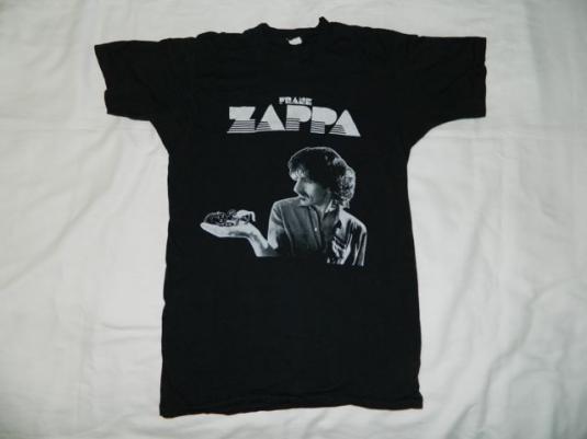 Vintage 1980 FRANK ZAPPA TOUR T-Shirt concert