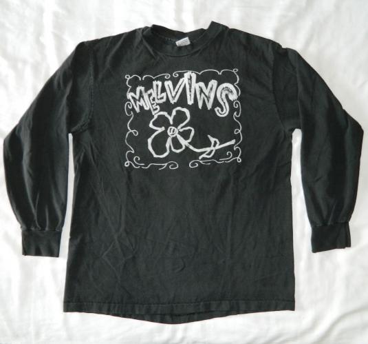 Vintage MELVINS 80S LONG SLEEVE TOUR T-SHIRT | Defunkd