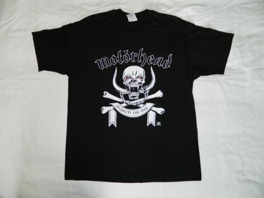 NOS MOTORHEAD 1992 MARCH OR DIE Vintage T-Shirt xl