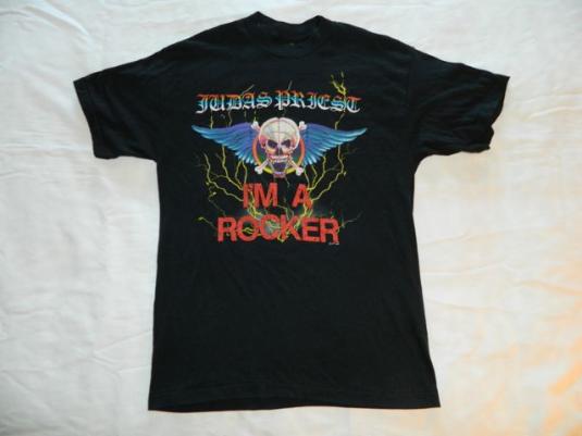 Vintage JUDAS PRIEST 1988 I’M A ROCKER T-Shirt tour 80s