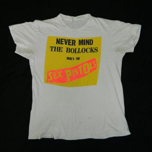 Vintage SEX PISTOLS 80S NEVER MIND THE BOLLOCKS T-Shirt
