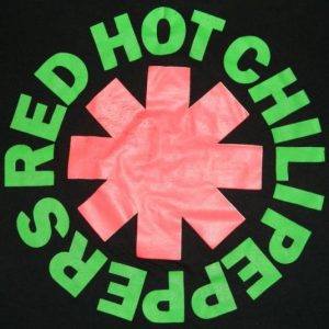 Vintage 1989 RED HOT CHILI PEPPERS Tour T-Shirt 80s