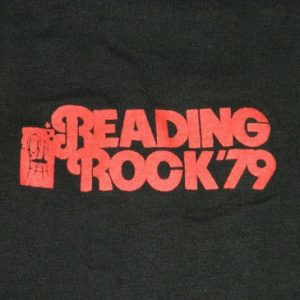 Vintage RAMONES MOTORHEAD READING ROCK 1979 CONCERT T-Shirt
