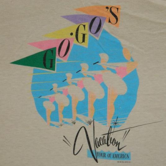 vintage go go's t shirt
