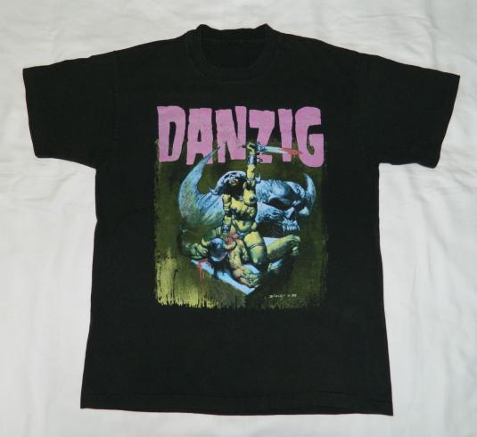 Vintage DANZIG 1992 HOW THE GODS KILL TOUR T-Shirt original