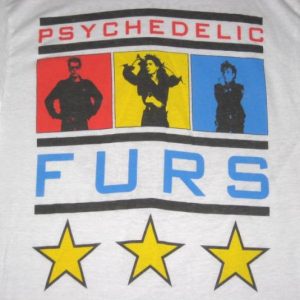 vintage PSYCHEDELIC FURS 1987 TOUR T-Shirt Pretty In Pink