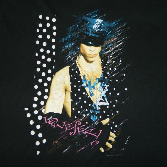 Vintage PRINCE LOVESEXY 1988 TOUR T-Shirt 80s