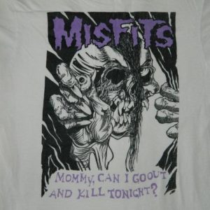 Vintage MISFITS 80S ORIGINAL T-Shirt Concert Mommy...