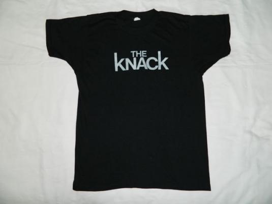 Vintage 1979 THE KNACK Promo T-Shirt tour 70s concert | Defunkd
