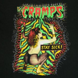Vintage The Cramps 1990 Stay Sick T-Shirt