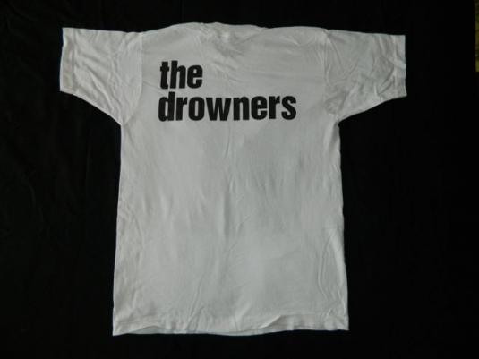 Vintage SUEDE 1993 THE DROWNERS T-Shirt 90s band