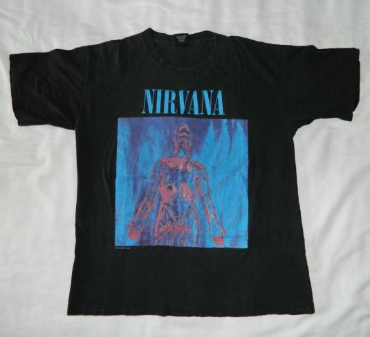 Vintage NIRVANA SLIVER T-SHIRT 90S ORIGINAL Kurt Cobain