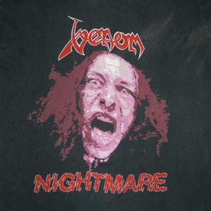 Vintage VENOM 1986 POSSESSED TOUR T-Shirt nightmare 80s