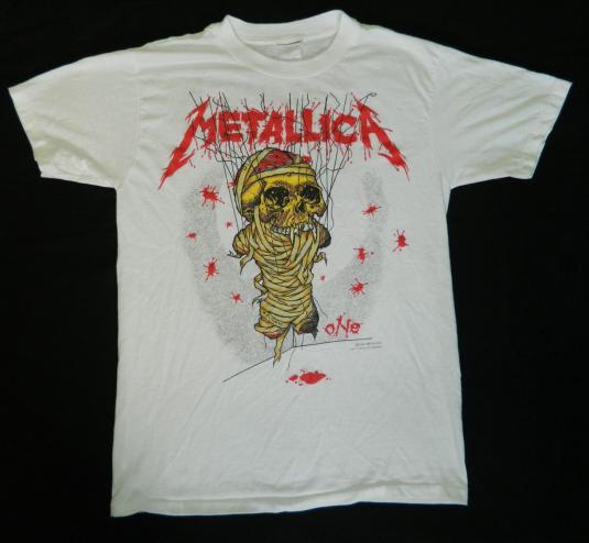 Vintage METALLICA ONE 1989 T-Shirt Original 80s