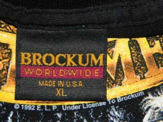 Vintage NOS EMERSON, LAKE & PALMER 1992 TOUR T-Shirt ELP | Defunkd