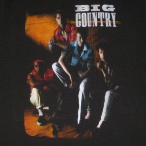 vintage BIG COUNTRY 1983 PROMO SMALL T-Shirt 80s