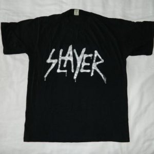 Vintage SLAYER UNDISPUTED ATTITUDE PROMO T-SHIRT 1996