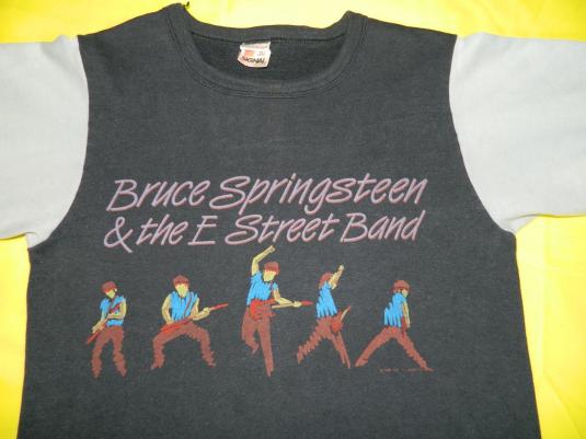 Vintage BRUCE SPRINGSTEEN 1985 TOUR SWEATSHIRT t-shirt 80s