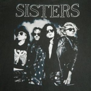 Vintage SISTERS OF MERCY 1990 TOUR T-Shirt w/DATES