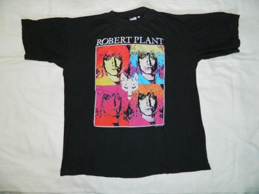 Vintage ROBERT PLANT 1990 MANIC NIRVANA TOUR T-Shirt