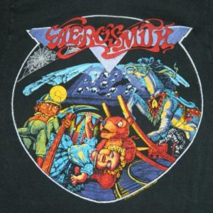 Vintage 1979 AEROSMITH TOUR T-Shirt 70s NIGHT IN THE RUTS