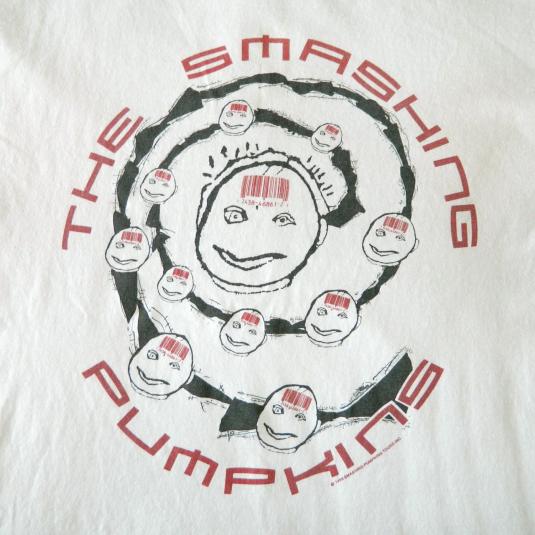 Vintage SMASHING PUMPKINS 1996 LEAVE ME ALONE T-Shirt XL 90s