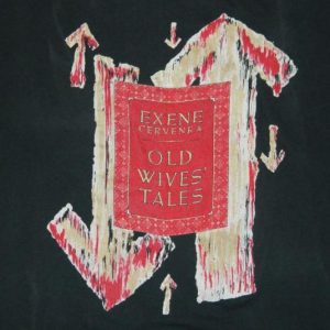 Vintage Exene Cervenka 1989 Old Wives' Tale T-shirt X