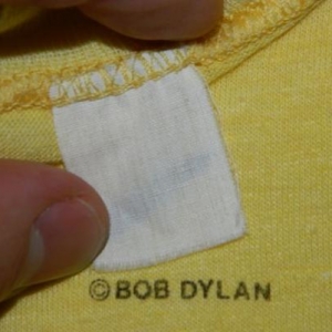 Vintage BOB DYLAN 1978 U.S. Tour T-shirt Original 70's