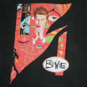 vintage DAVID BOWIE 1990 TOUR T-Shirt