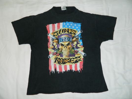 Vintage GUNS N ROSES 1991 GN’F’NR’S TOUR T-Shirt UYI