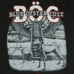 vintage BLUE OYSTER CULT 1982 EXTRATERRESTRIAL LIVE T-Shirt