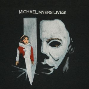 Vintage HALLOWEEN 5 MICHAEL MYERS 80S T-Shirt horror movie