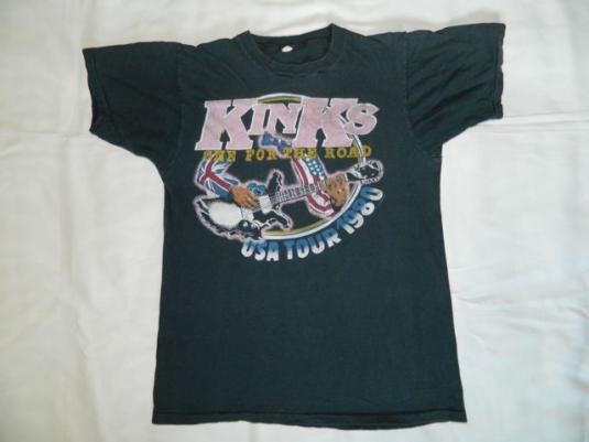 the kinks vintage shirt