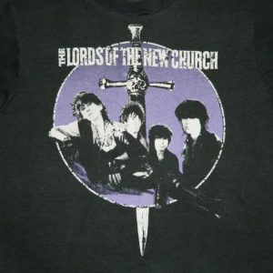 Vintage THE LORDS OF THE NEW CHURCH 80S T-Shirt DEAD BOYS