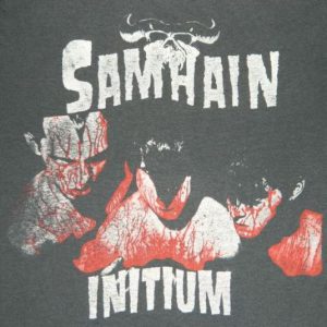 Vintage SAMHAIN INITIUM 80S T-Shirt Original