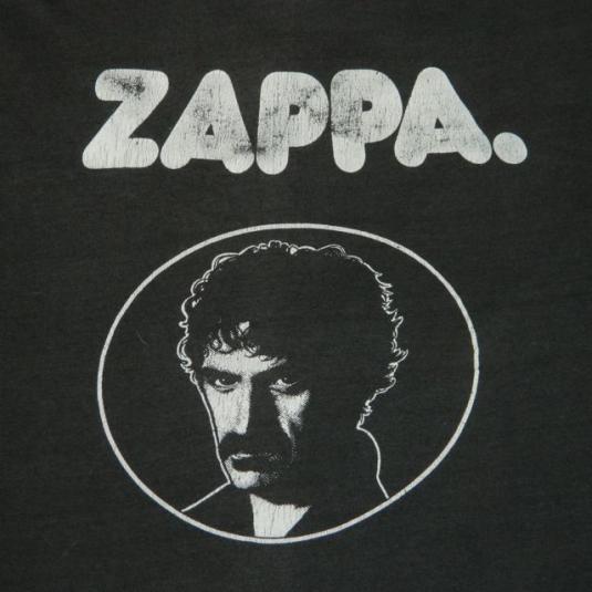Vintage 70S FRANK ZAPPA THE BEST T-Shirt