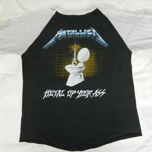 80s llica Tシャツ L UP YOUR ASS Vintage Metallica Metal up Your Ass Shirt - Etsy Canada