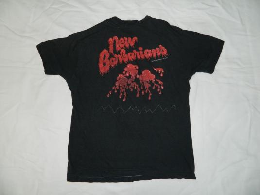 Vintage NEW BARBARIANS 1979 TOUR T-Shirt 70s concert | Defunkd