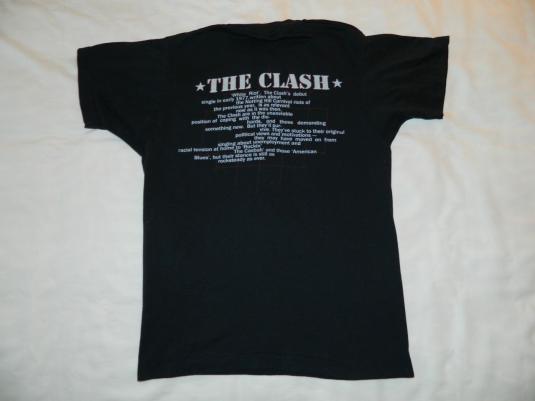 Vintage THE CLASH 80S STRAIGHT TO HELL T-Shirt Original | Defunkd