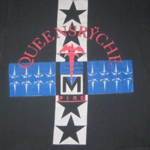 vintage QUEENSRYCHE EMPIRE 1990 T-Shirt tour xl