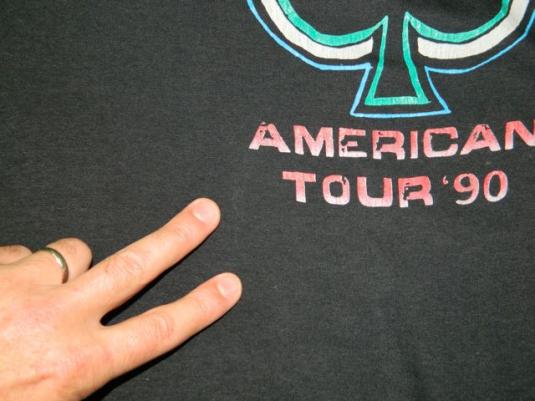 Vintage JUNKYARD ACES HIGH 1990 TOUR T-Shirt concert