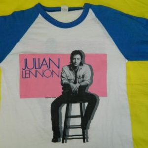 Vintage JULIAN LENNON VALOTTE LIVE IN '85 TOUR T-Shirt 80s
