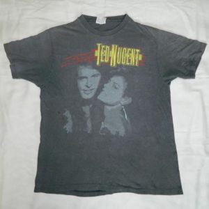 Vintage TED NUGENT 1986 Little Miss Dangerass Tour T-Shirt