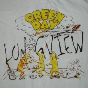 Vintage GREEN DAY 90S LONGVIEW PROMO T-Shirt tour
