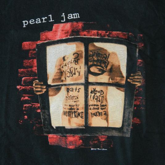 Vintage PEARL JAM VS 1993 TOUR T-SHIRT XL CONCERT
