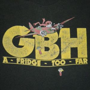 Vintage G.B.H. 1989 TOUR T-Shirt gbh concert 80s punk