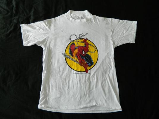 Vintage Spider-Man t-Shirt 1998 Deadstock Marvel Universe Comic Book Hero XL 