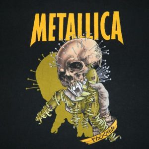 Vintage METALLIC 1998 FIXXXER T-Shirt RELOAD TOUR 90S