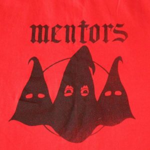 Vintage MENTORS T-Shirt 80s tour